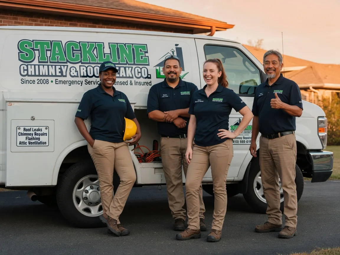 Chimney flashing repair company in Cade, LA